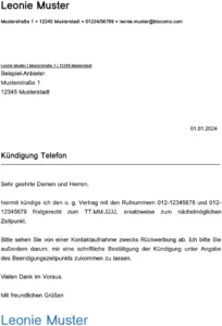 kuendigung-telefonvertrag-muster-vorlage-fuer-nutzer