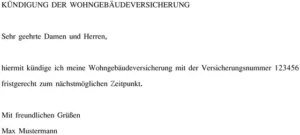 kuendigung-wohngebaeudeversicherung-vorlage-erstellen
