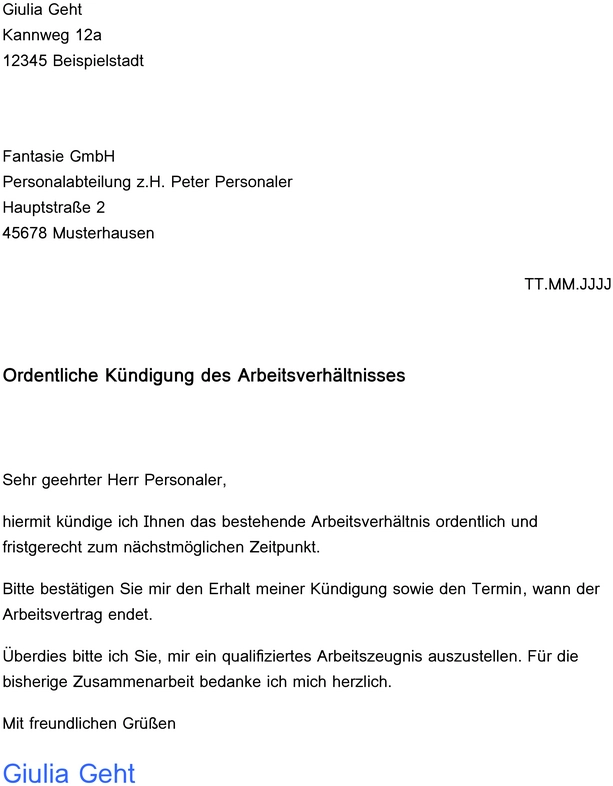kuendigungsschreiben-arbeitsverhaeltnis-ordentlich-ausstellen