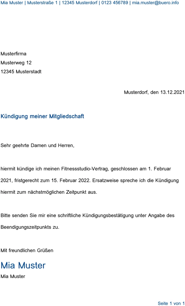 kuendigungsschreiben-fitnessstudio-vertrag