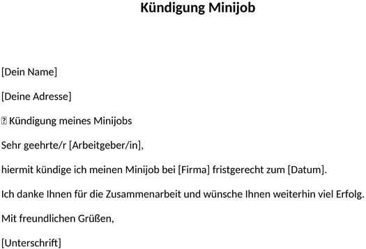 kuendigungsschreiben-minijob