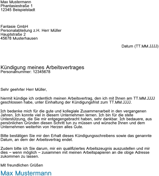 kuendigungsschreiben-vorlage-fuer-arbeitsvertraege