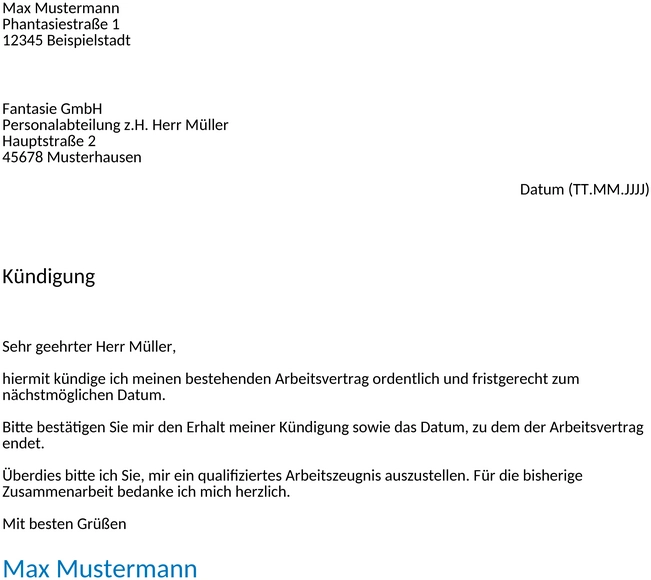 kuendigungsschreiben-vorlage