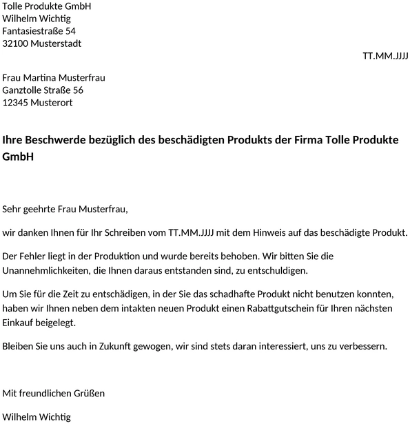 kunden-entschuldigungsschreiben-vorlage