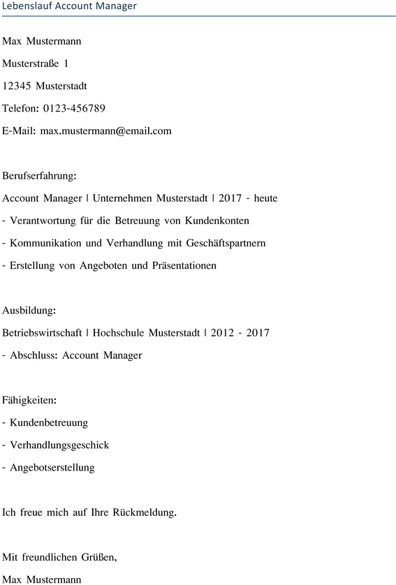 lebenslauf-account-manager-gestalten-mit-der-vorlage