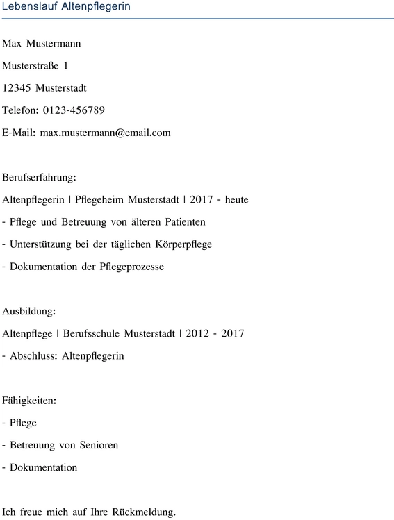 lebenslauf-altenpflegerin-vorlage-optimieren