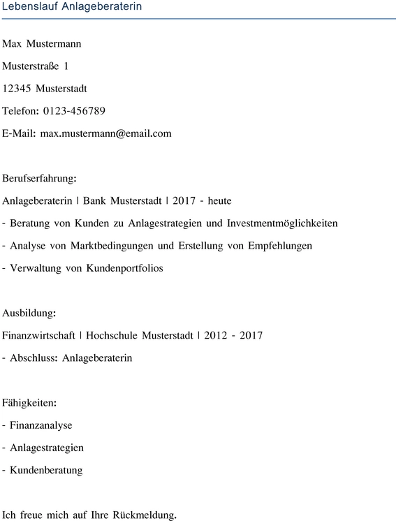 lebenslauf-anlageberater-muster-vorlage