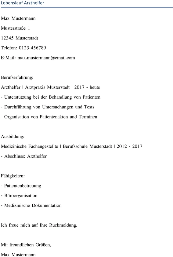 lebenslauf-arzthelfer-muster-vorlage