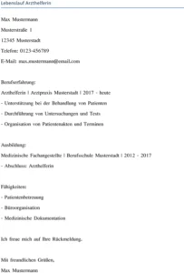 lebenslauf-arzthelferin