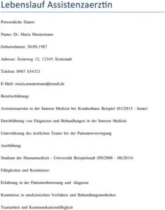 lebenslauf-assistenzaerztin-erstellen-gestalten
