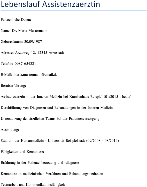 lebenslauf-assistenzaerztin-erstellen-gestalten