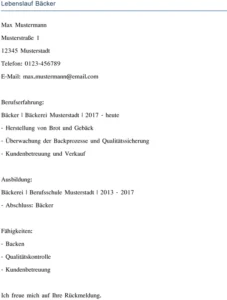 lebenslauf-baecker-word-vorlage-gestalten