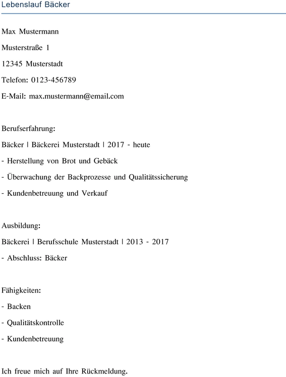 lebenslauf-baecker-word-vorlage-gestalten