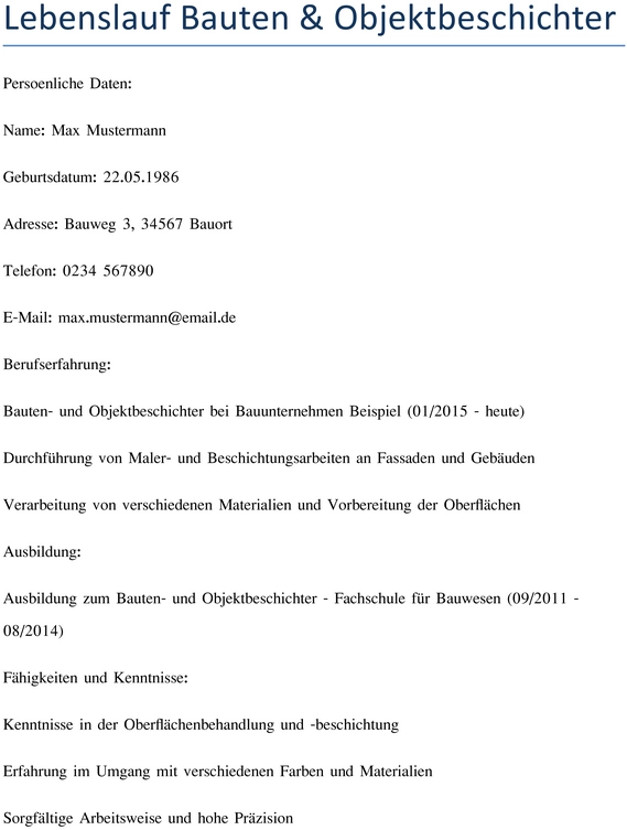 lebenslauf-bauten-und-objektbeschichter