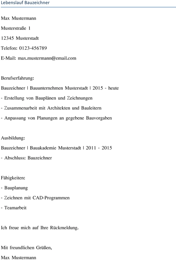 lebenslauf-bauzeichner-vorlage-fuer-bewerbung