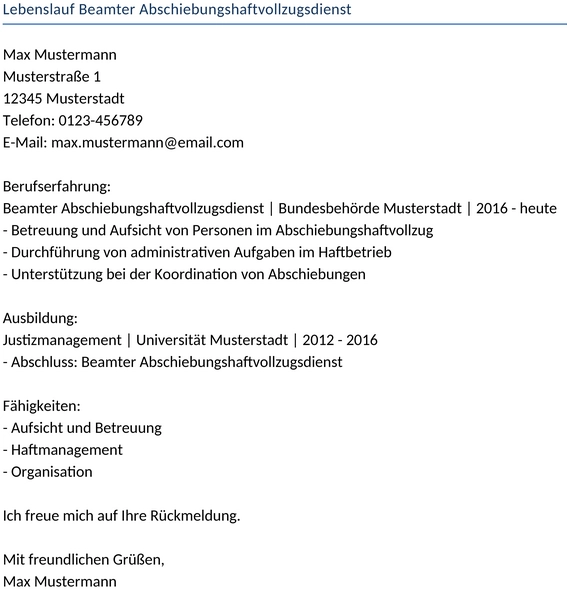 lebenslauf-beamter-abschiebungshaftvollzugsdienst
