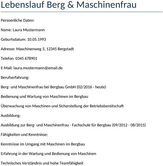 lebenslauf-berg-maschinenfrau