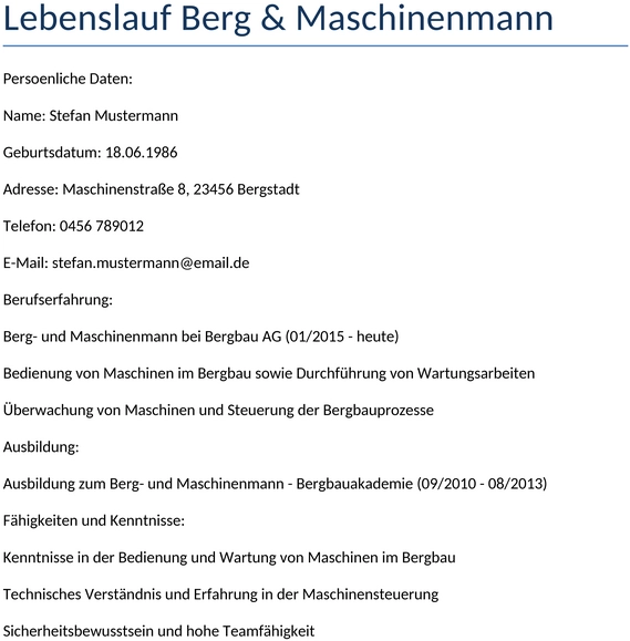 lebenslauf-berg-maschinenmann