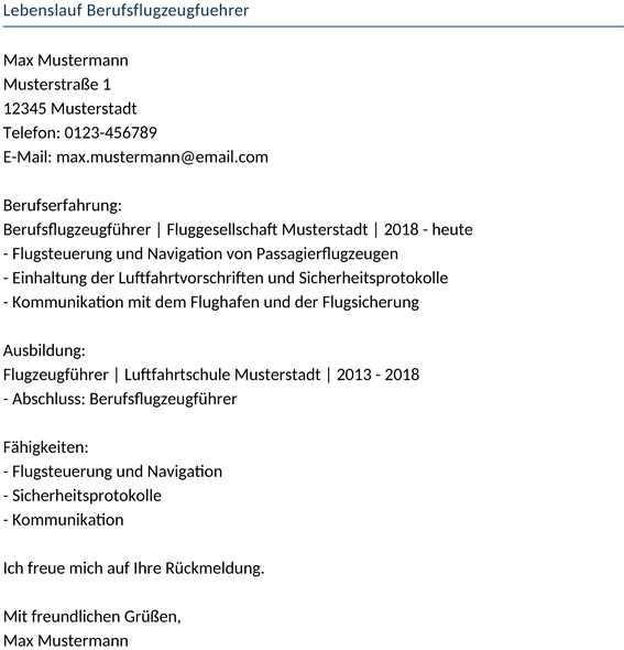 lebenslauf-berufsflugzeugfuehrer