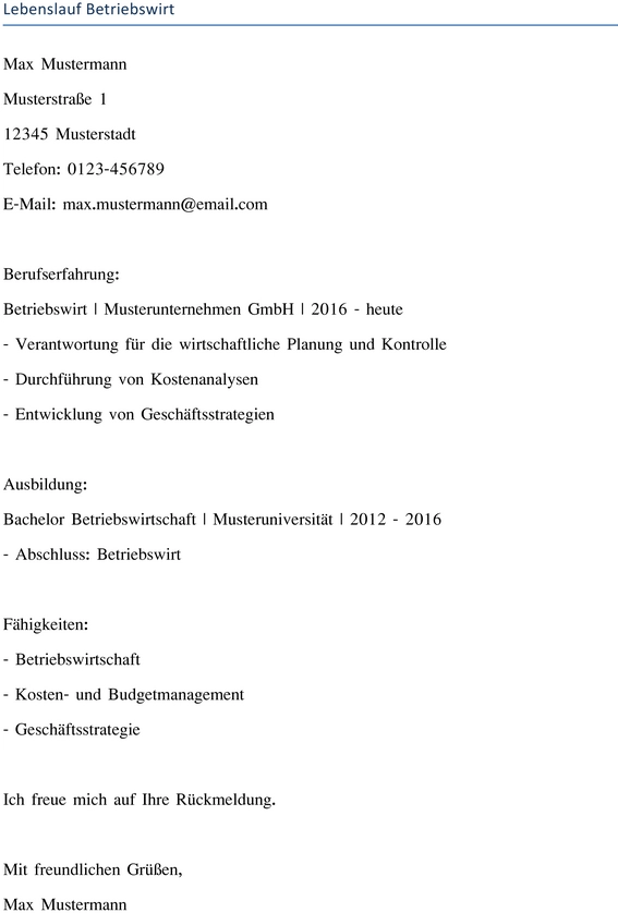 lebenslauf-betriebswirt-muster-vorlage