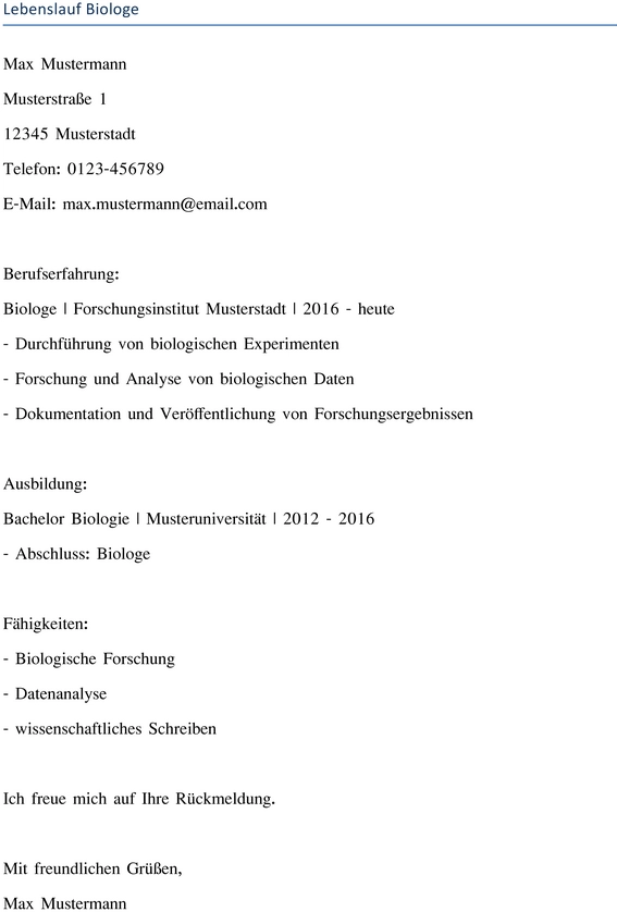 lebenslauf-biologe-vorlage-erstellen-berufliche-erfolge
