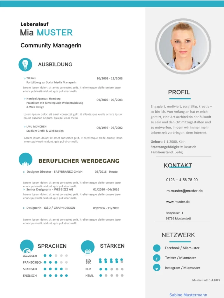 lebenslauf-community-manager-vorlage