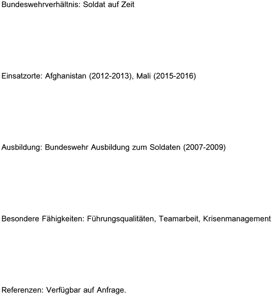 lebenslauf-fuer-die-bundeswehr