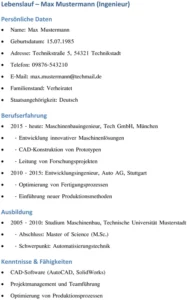 lebenslauf-ingenieur-mit-professioneller-struktur