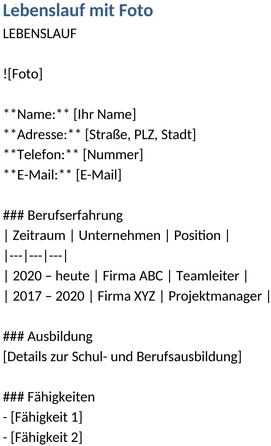 lebenslauf-mit-foto