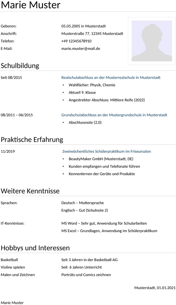 lebenslauf-muster-fuer-schueler