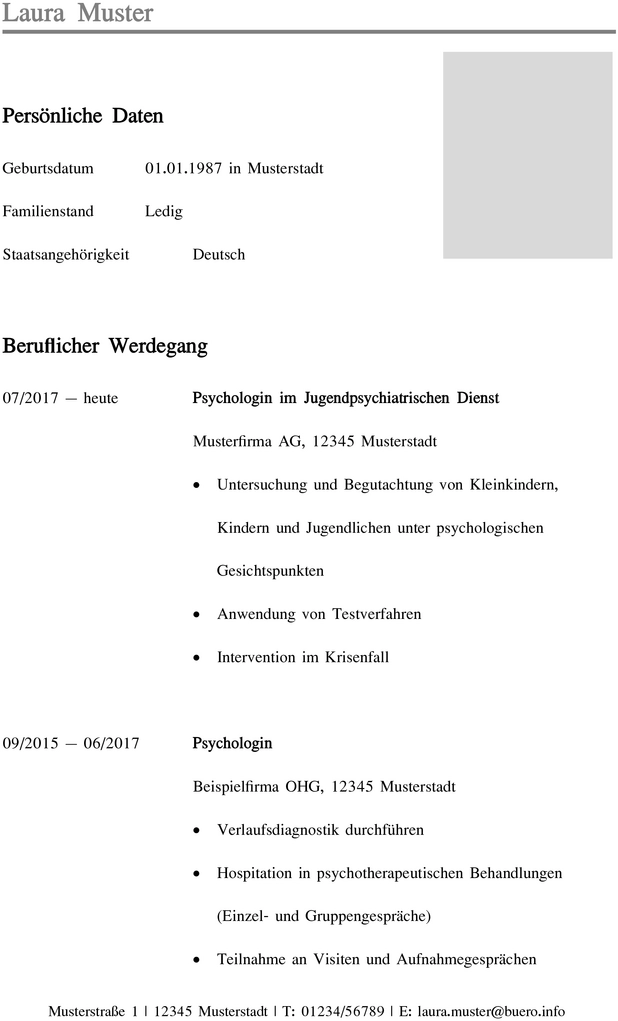 lebenslauf-psychologin-mit-strukturierten-abschnitten