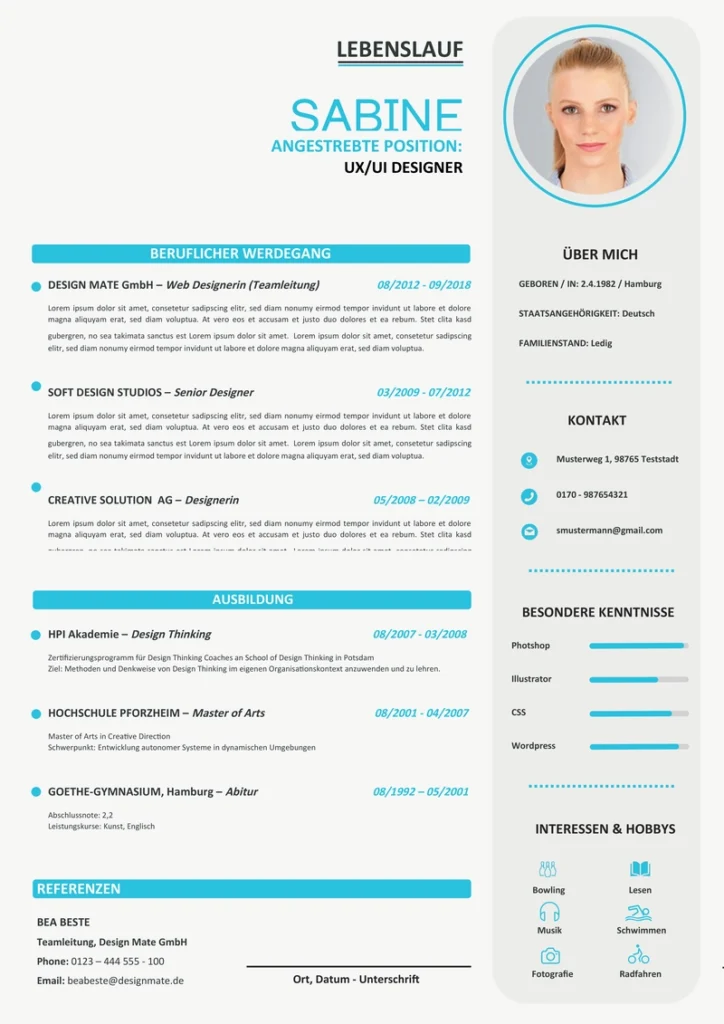 lebenslauf-ux-ui-designer-vorlage
