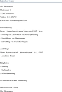 lebenslauf-vorlage-berater-professionell-uebersichtlich