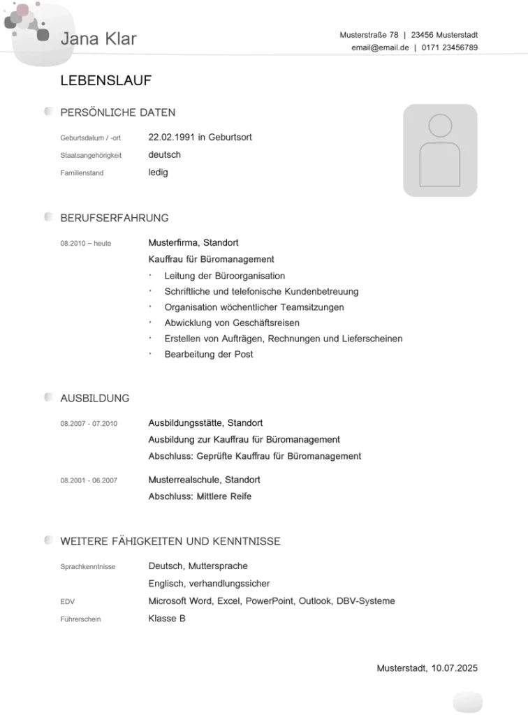 lebenslauf-vorlage-fuer-bewerbung-und-karriere