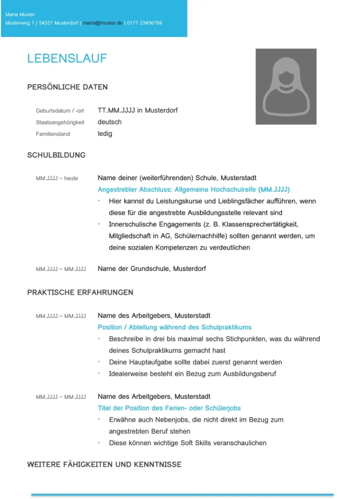 lebenslauf-vorlage-fuer-schueler