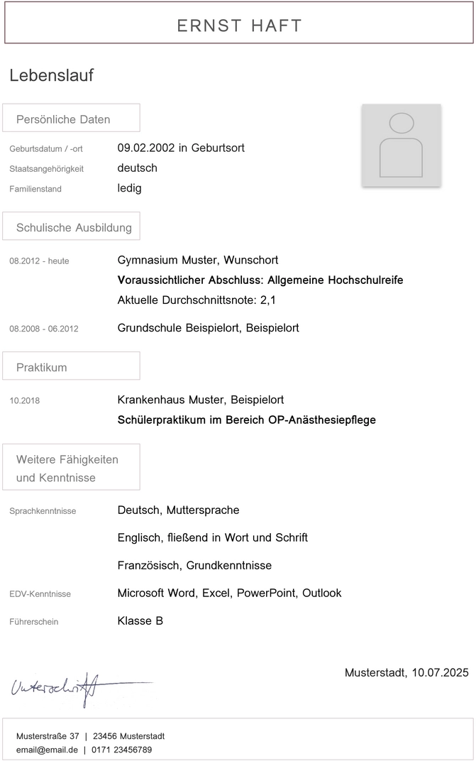 lebenslauf-vorlage-fuer-schule-und-praktika