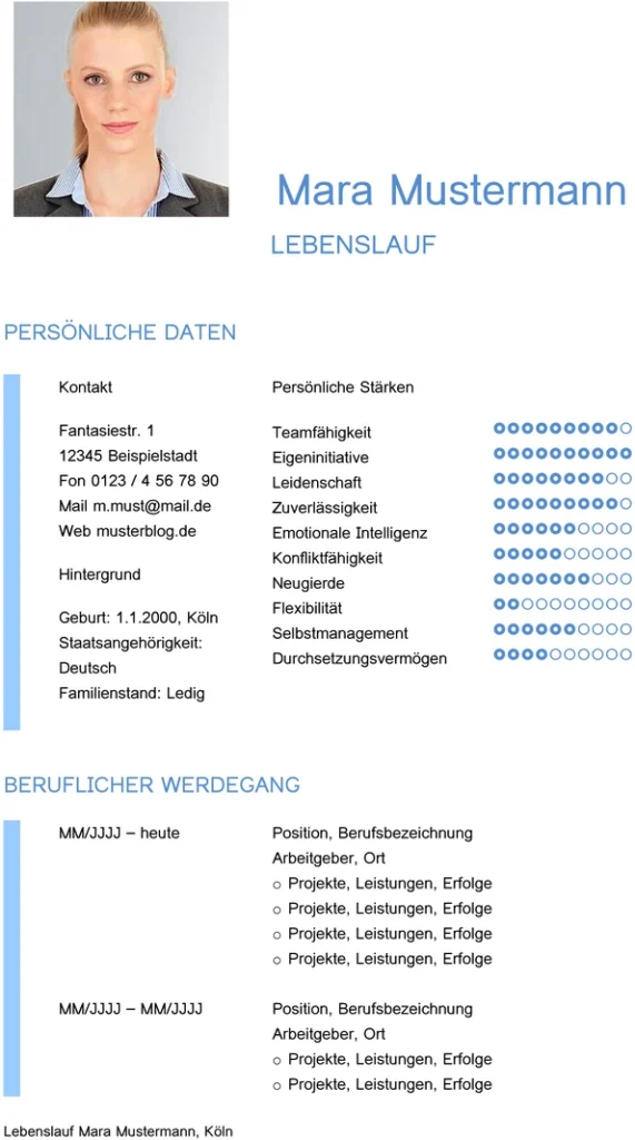 lebenslauf-vorlage-fuer-schule-und-studium