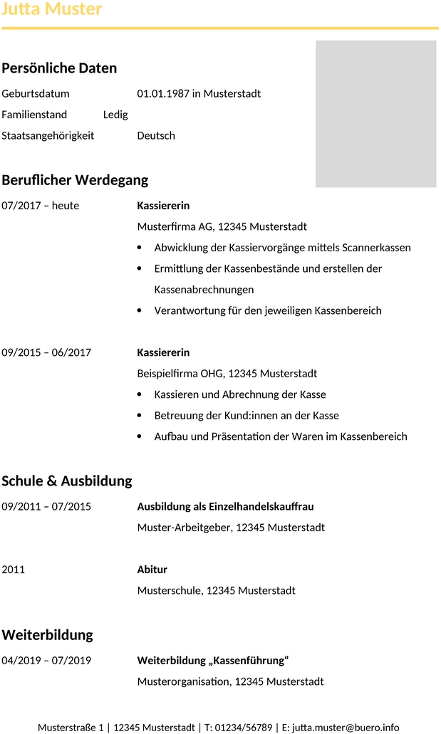 lebenslauf-vorlage-kassiererin-kassierer