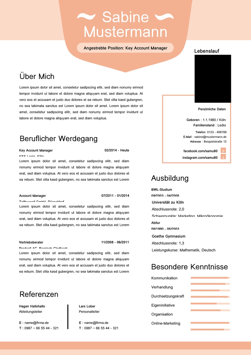 lebenslauf-vorlage-key-account-manager