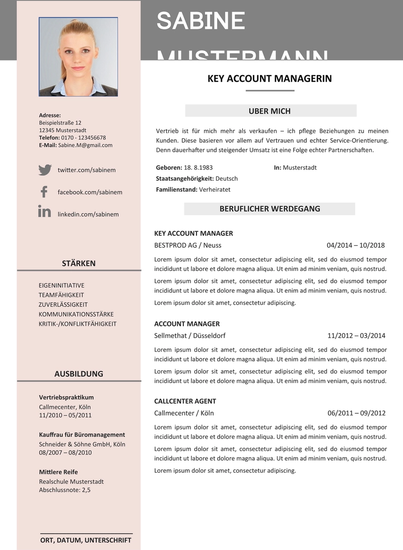 lebenslauf-vorlage-key-account-manager