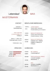 lebenslauf-vorlage-professioneller-tabellarischer-lebenslauf