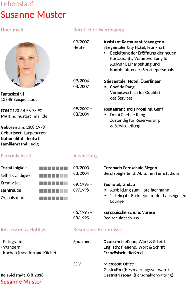 lebenslauf-vorlage-rot-tabellarisch