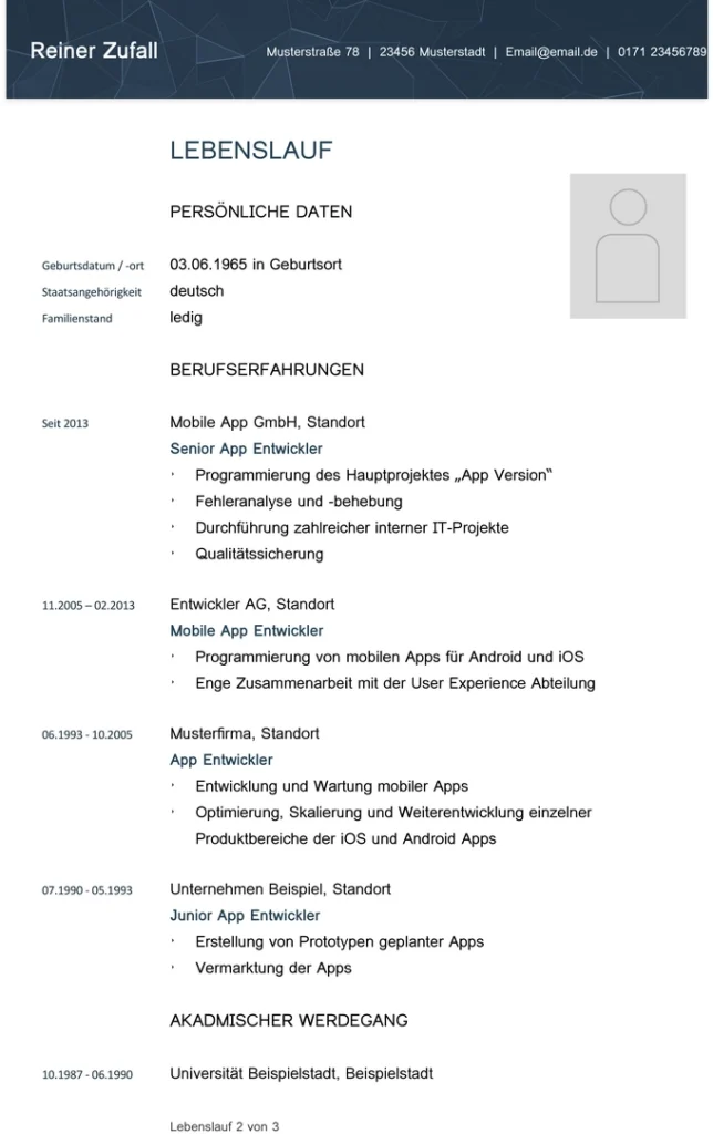 lebenslauf-vorlage-softwareentwickler