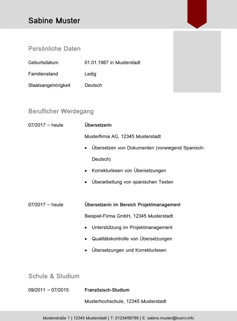 lebenslauf-vorlage-uebersetzerin-gestaltung-der-daten