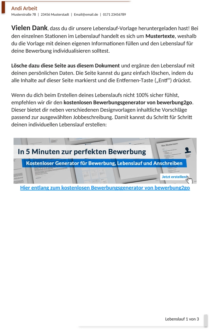 lebenslaufvorlage-erfolgreich