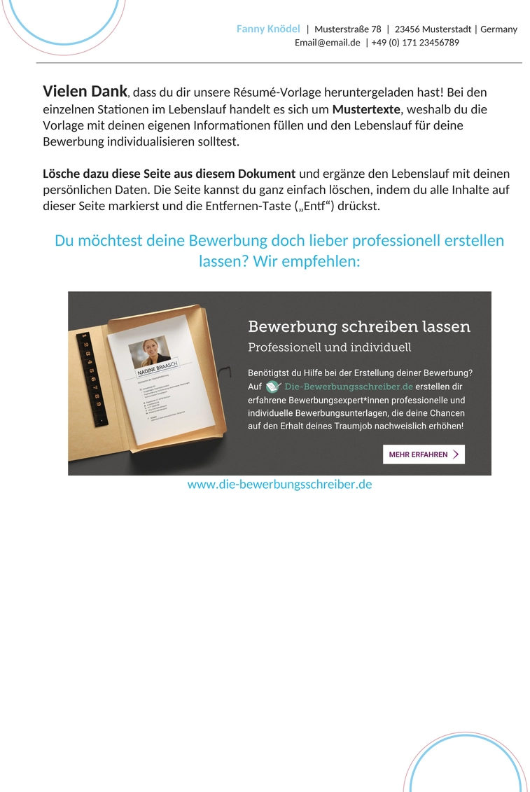 lebenslaufvorlage-resume