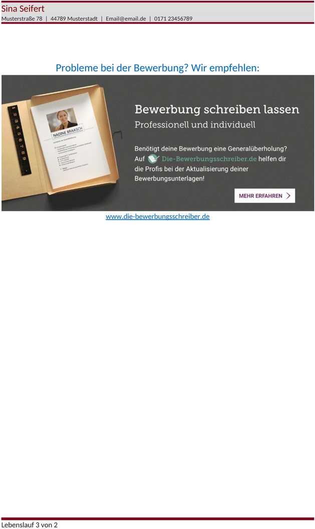 lebenslaufvorlage-selbststaendig