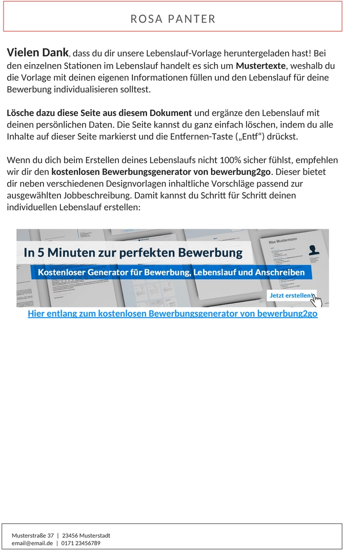 lebenslaufvorlage-strategisch