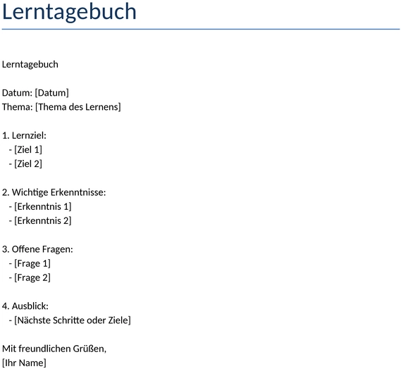 lerntagebuch-schule
