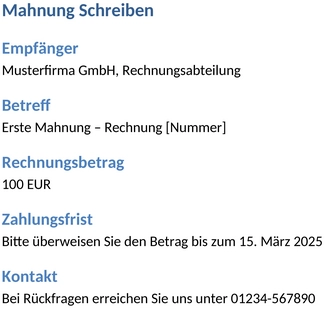 mahnung-schreiben-vorlage